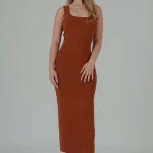 Lucca Ribbed Midi Dress – Size Small (VICI)